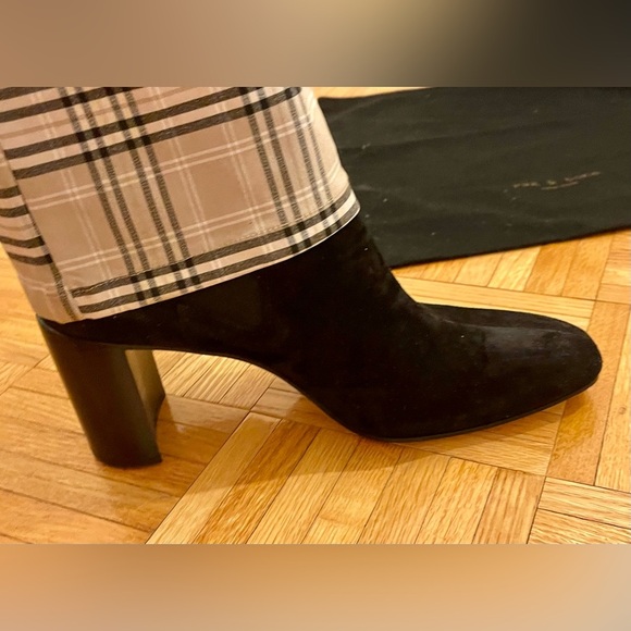Rag & Bone Black Aslen Suede Boots Size 10 NIB - Picture 9 of 15